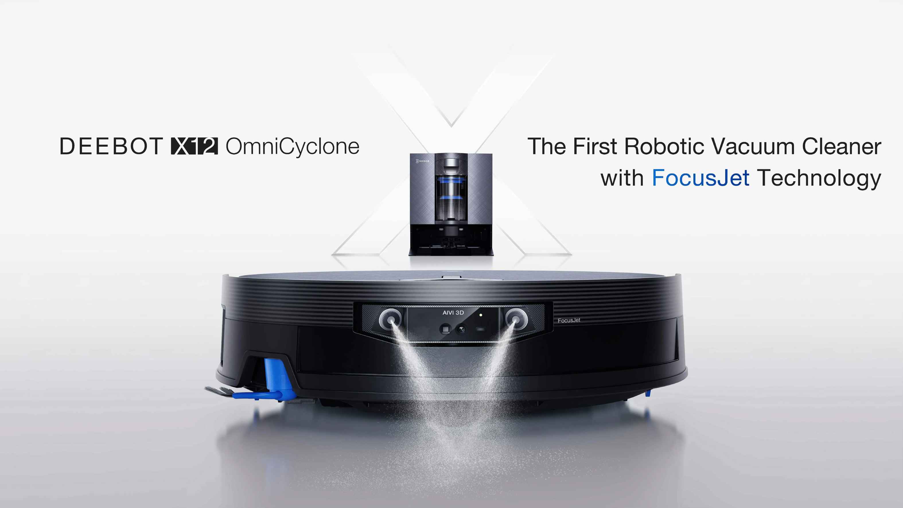 Robot hút bụi lau nhà Ecovacs DEEBOT X12 OmniCyclone 